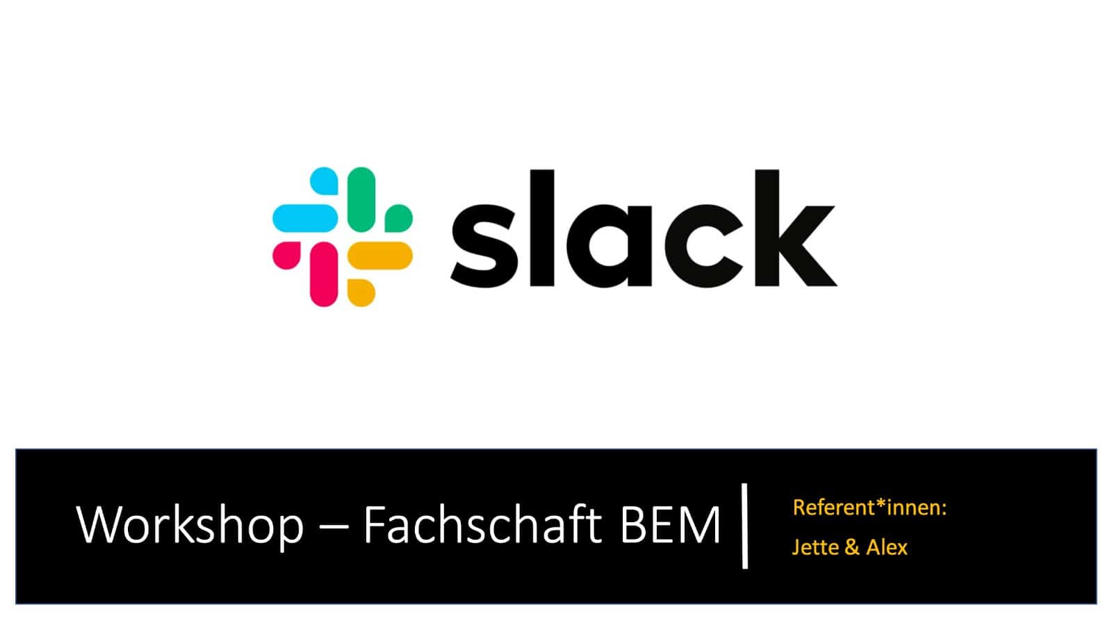 Read more about the article Slack Workshop