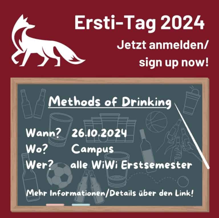 Mehr über den Artikel erfahren Ersti-Tag Fachschaft BEM: Methods of Drinking